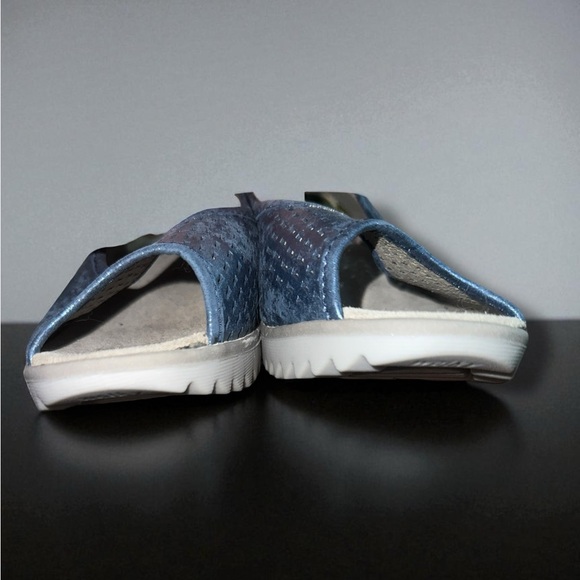 Wolky SZ 11 Frosty Womens Mary Jane Light Blue Amalia Nubuck Leather Size EU 42 - Picture 7 of 8